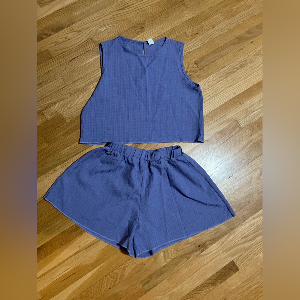 SHEIN Two Piece Purple Outfit! Size 10